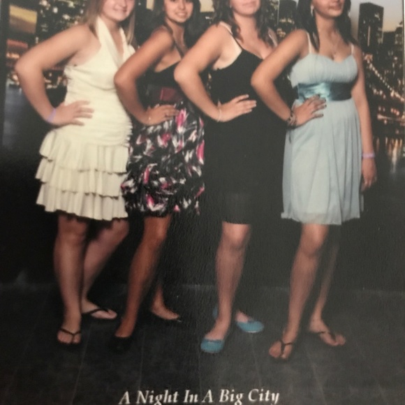 DONATED— Beautiful silky dress - Picture 2 of 7